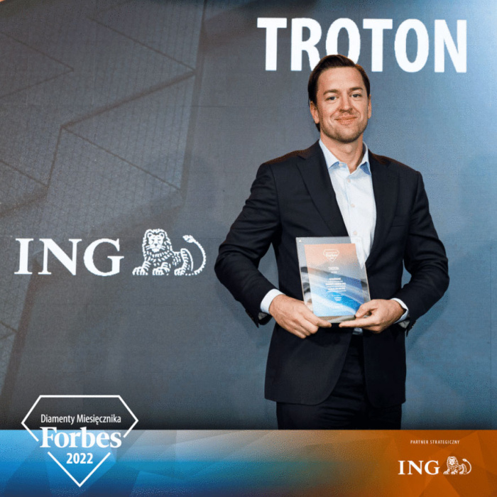 Troton – Preisträger des Rankings Forbes Diamonds 2022
