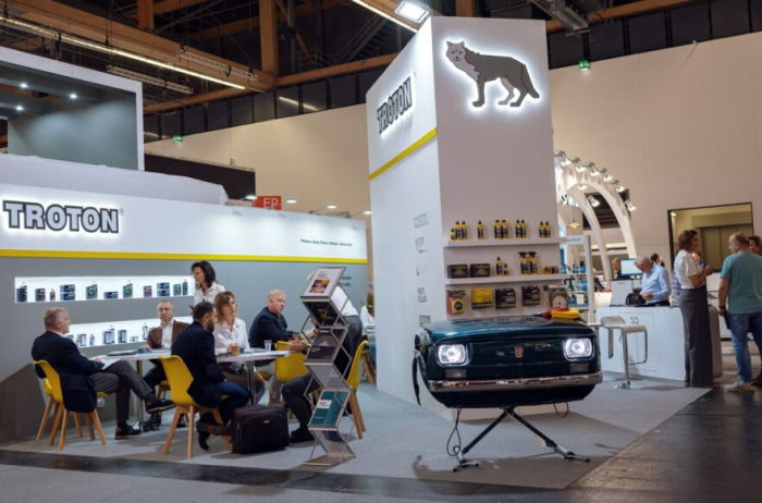 Troton en la feria Automechanika Frankfurt