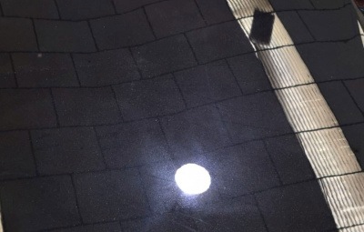 Holograms, effects after polishing