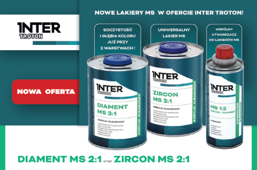 Neuheit! MS-Lacke mit einem gemeinsamen Härter im Angebot von Inter Troton