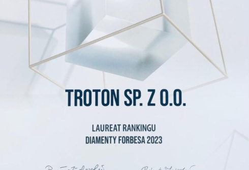 TROTON in the Forbes Diamonds 2023 ranking