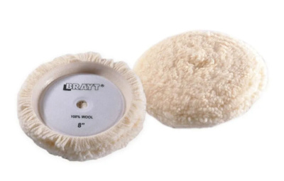 One-sided polishing wool