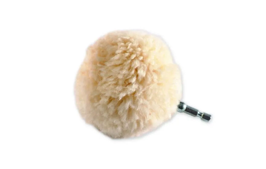 „Boule” de polissage en laine