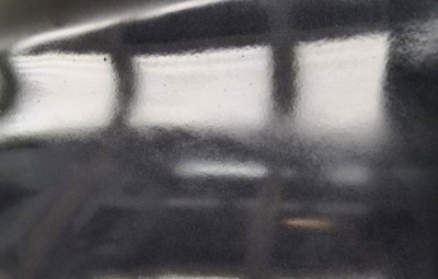 Pollution in the surface varnish coating