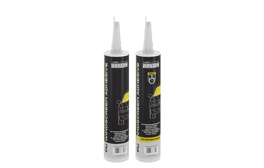 Polyurethane glass adhesive