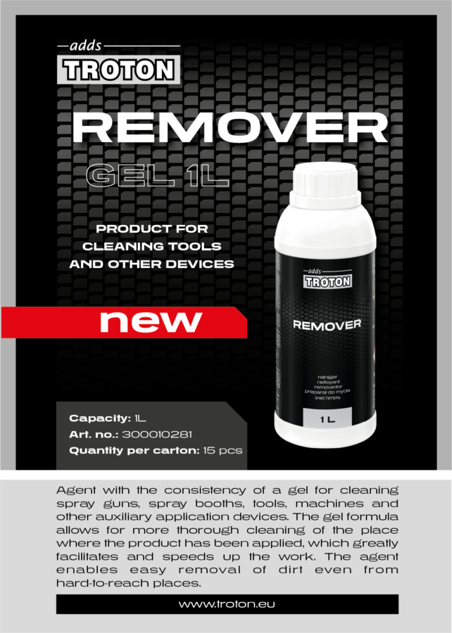 Новинка addsTroton — REMOVER GEL