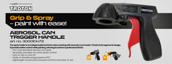 новинка addsTroton — Spray Can Trigger Handle