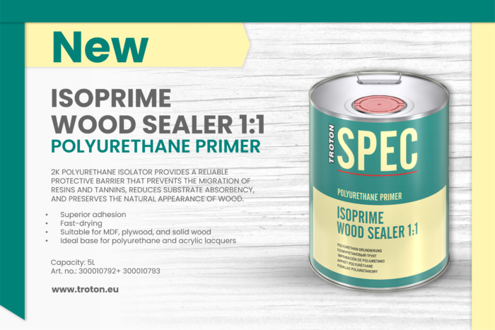 Новинка SPEC — ПУ изолятор для защиты деревянных поверхностей Новинка SPEC — ПУ изолятор для защиты деревянных поверхностей
